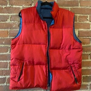 Vintage men’s 80’s reversible puffy vest